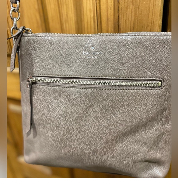 Kate Spade Jackson Leather Top Zip Large Crossbody Bag - Picture 2 of 4